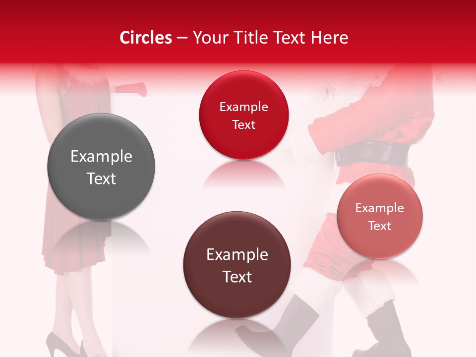 Message Face Holiday PowerPoint Template