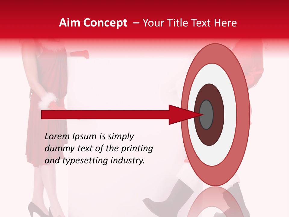 Message Face Holiday PowerPoint Template