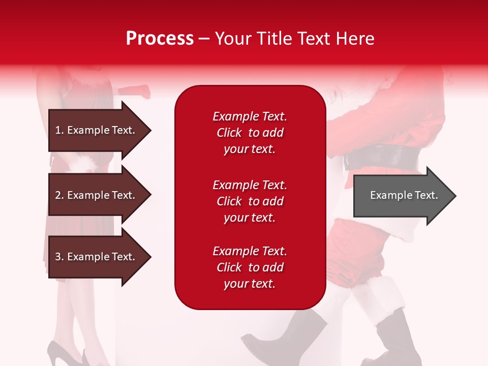 Message Face Holiday PowerPoint Template