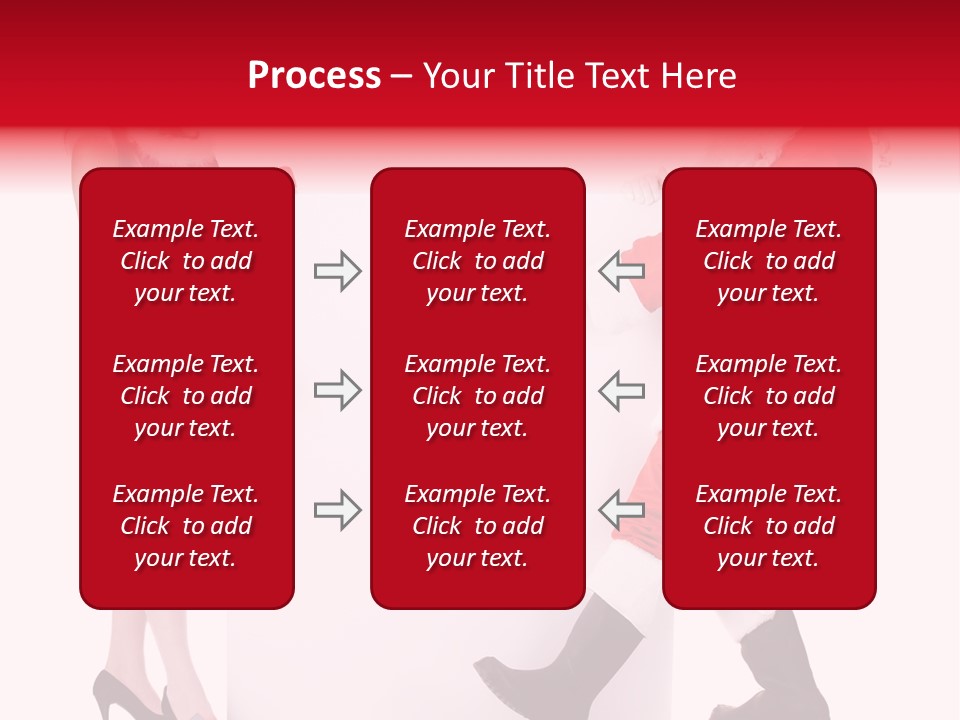 Message Face Holiday PowerPoint Template