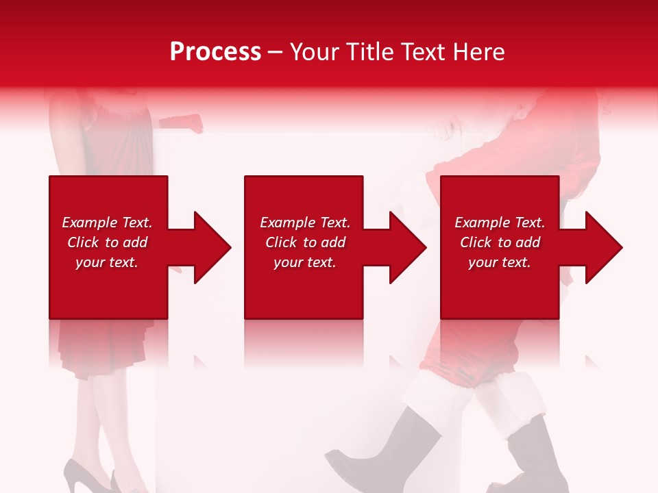 Message Face Holiday PowerPoint Template