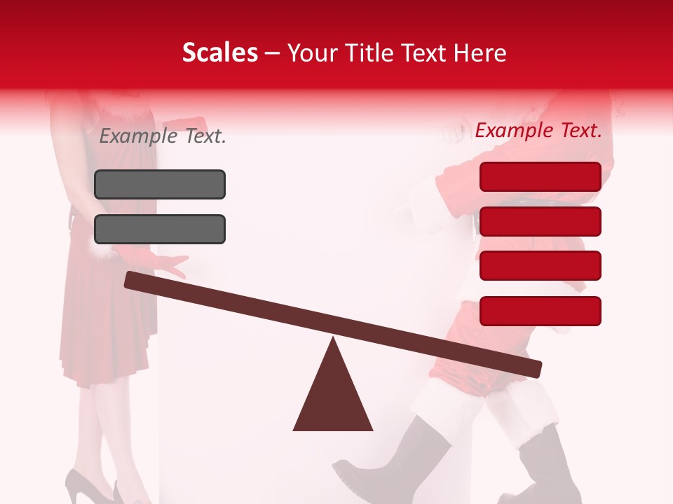 Message Face Holiday PowerPoint Template