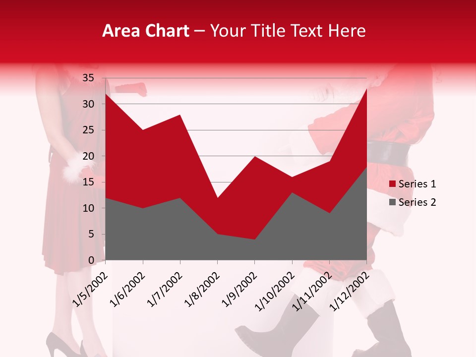 Message Face Holiday PowerPoint Template