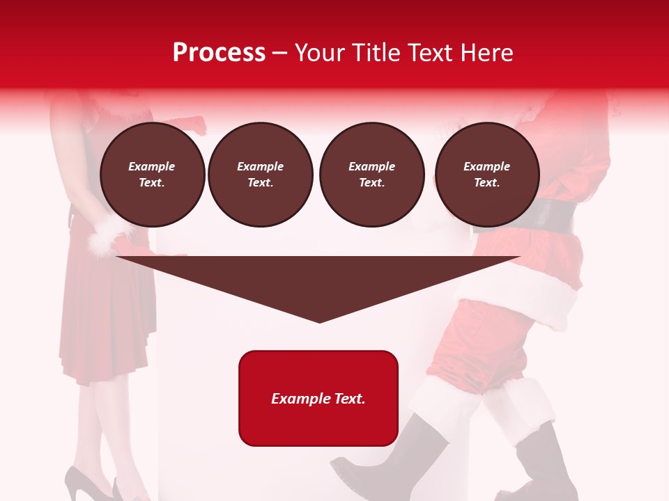 Message Face Holiday PowerPoint Template