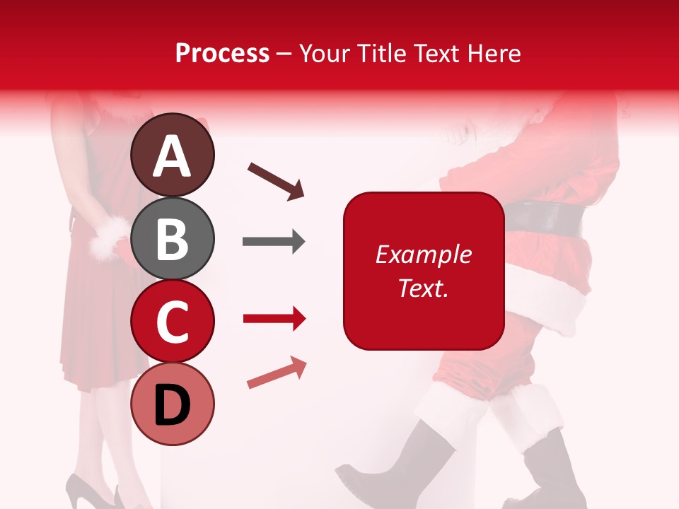 Message Face Holiday PowerPoint Template