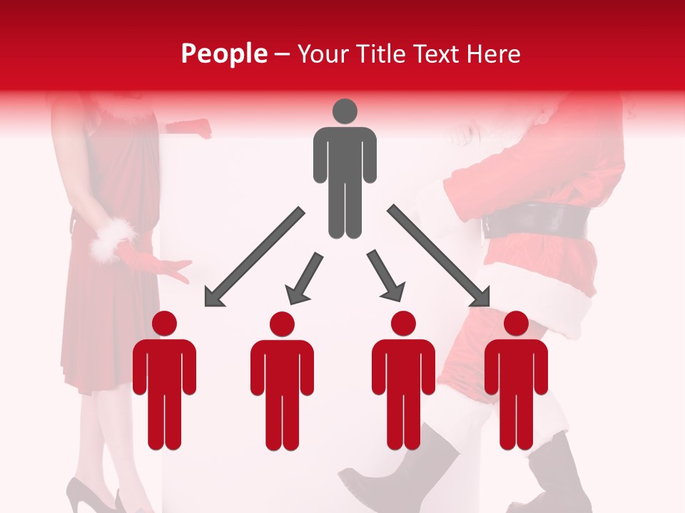 Message Face Holiday PowerPoint Template