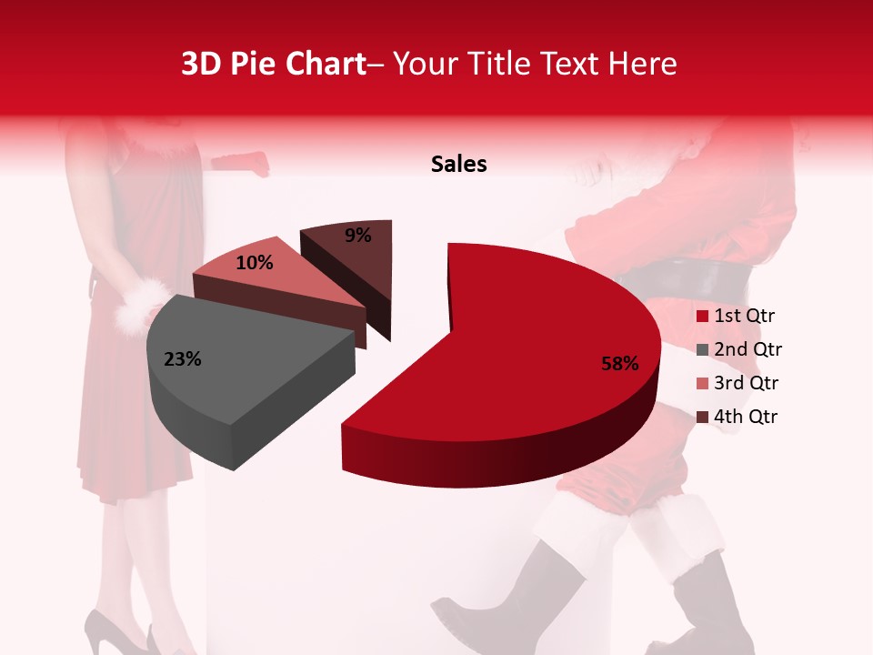 Message Face Holiday PowerPoint Template