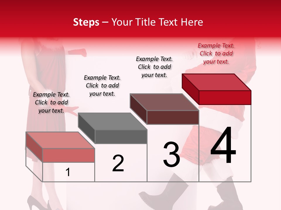 Message Face Holiday PowerPoint Template