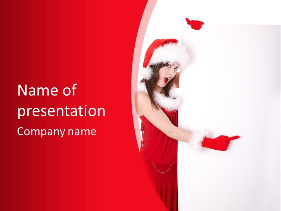 Year Template Isolated PowerPoint Template