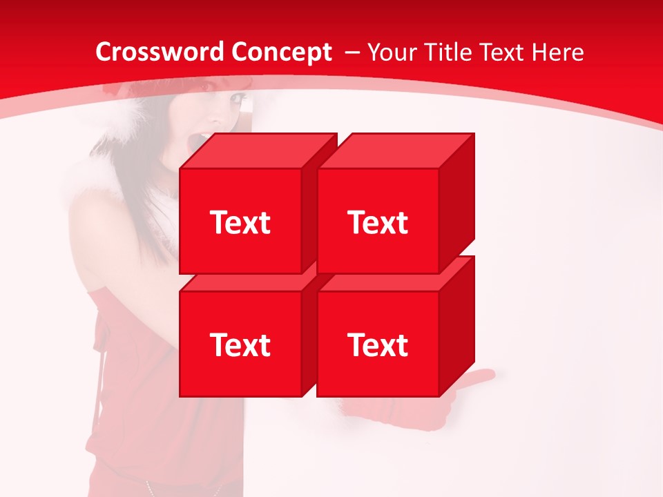Year Template Isolated PowerPoint Template