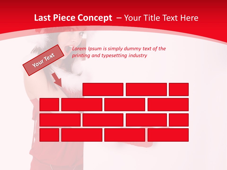 Year Template Isolated PowerPoint Template