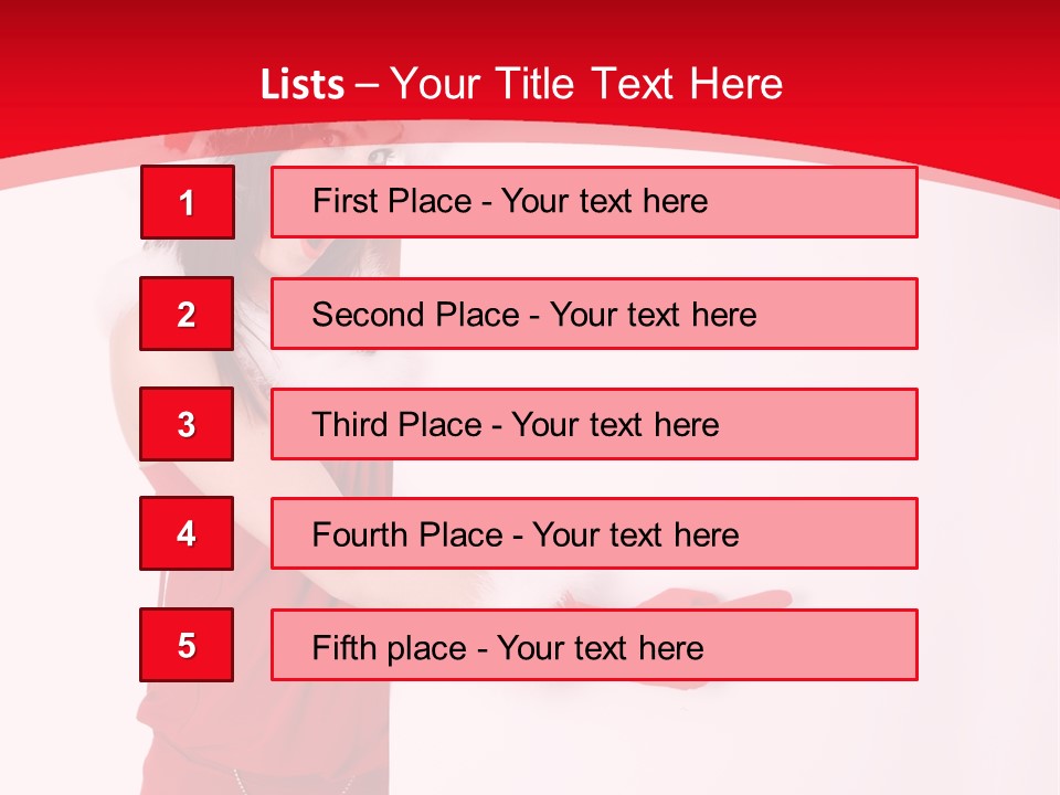 Year Template Isolated PowerPoint Template