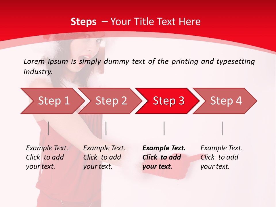 Year Template Isolated PowerPoint Template