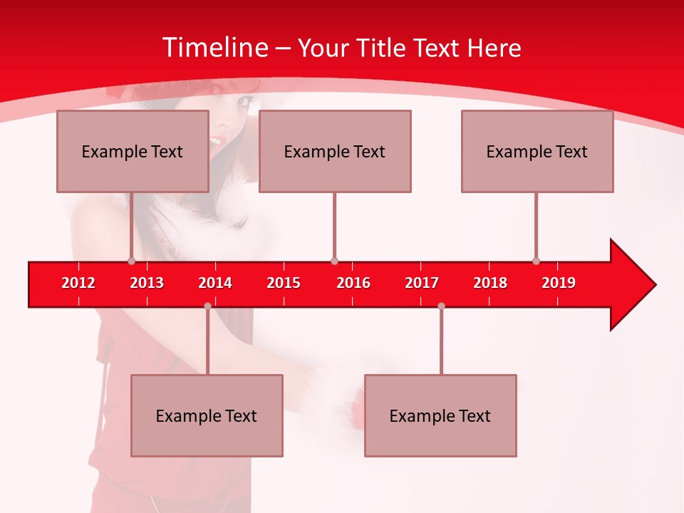 Year Template Isolated PowerPoint Template