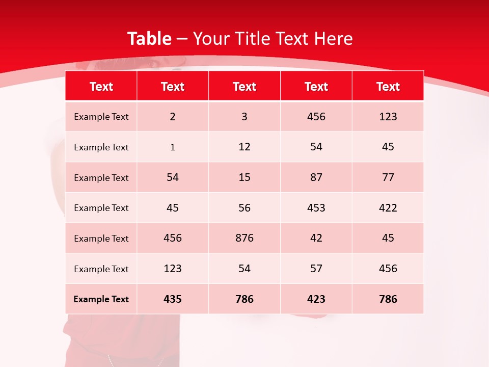 Year Template Isolated PowerPoint Template