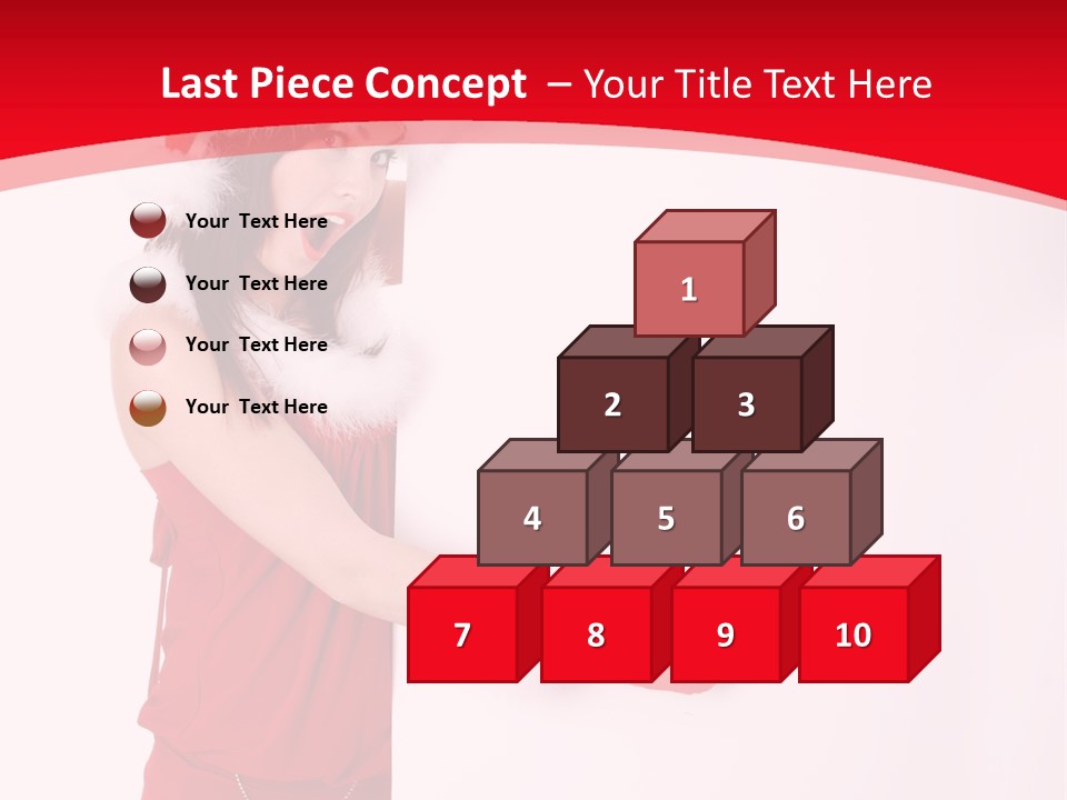 Year Template Isolated PowerPoint Template