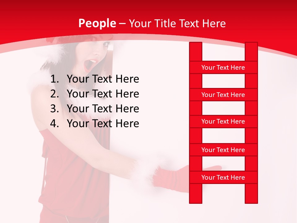 Year Template Isolated PowerPoint Template
