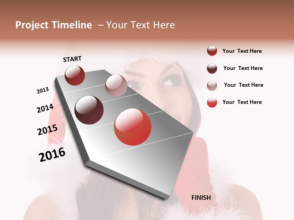 Red New Background PowerPoint Template