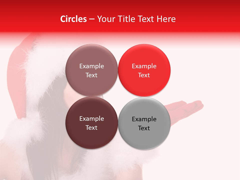 White Face Isolated PowerPoint Template