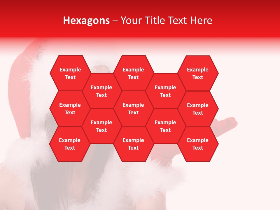 White Face Isolated PowerPoint Template