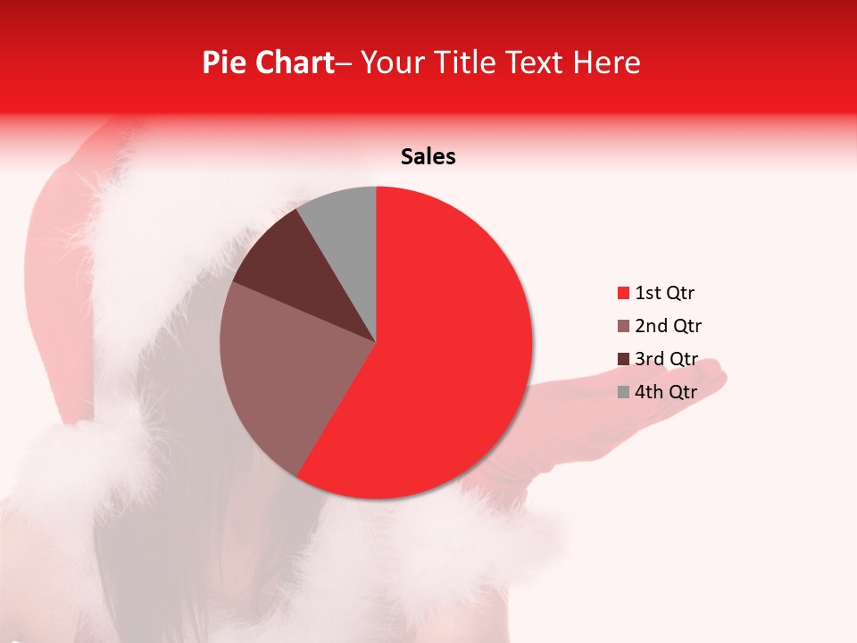 White Face Isolated PowerPoint Template