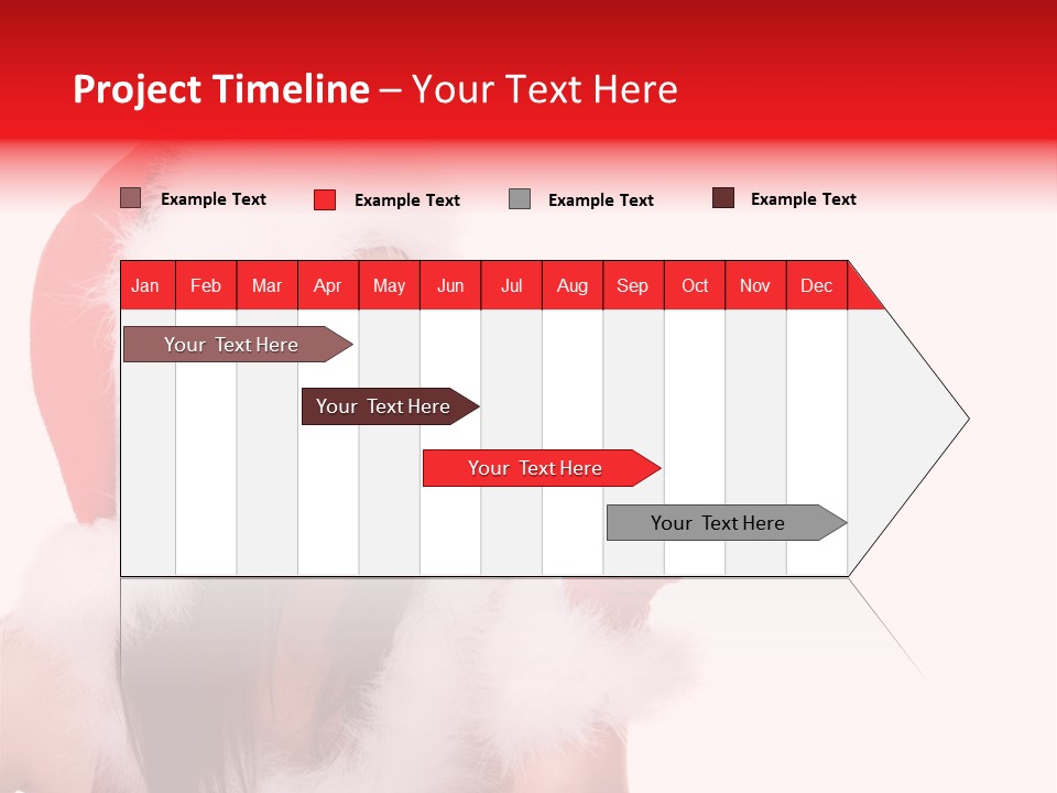 White Face Isolated PowerPoint Template