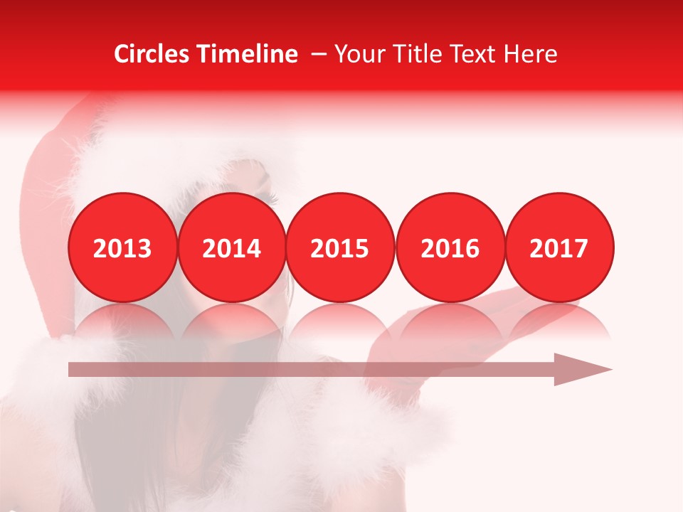 White Face Isolated PowerPoint Template