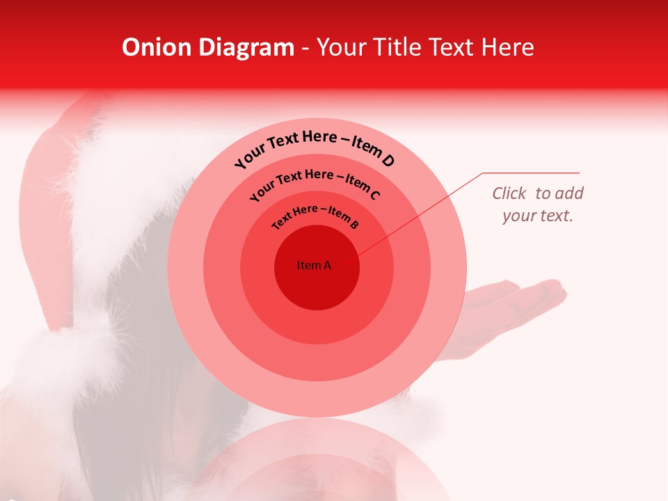 White Face Isolated PowerPoint Template