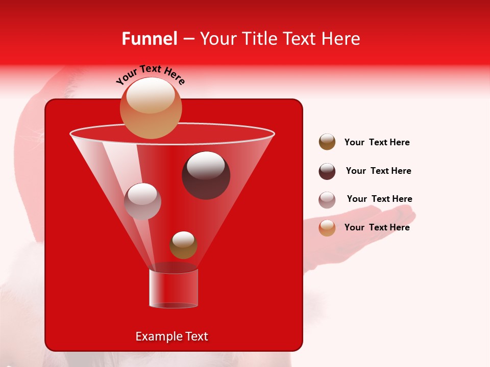 White Face Isolated PowerPoint Template