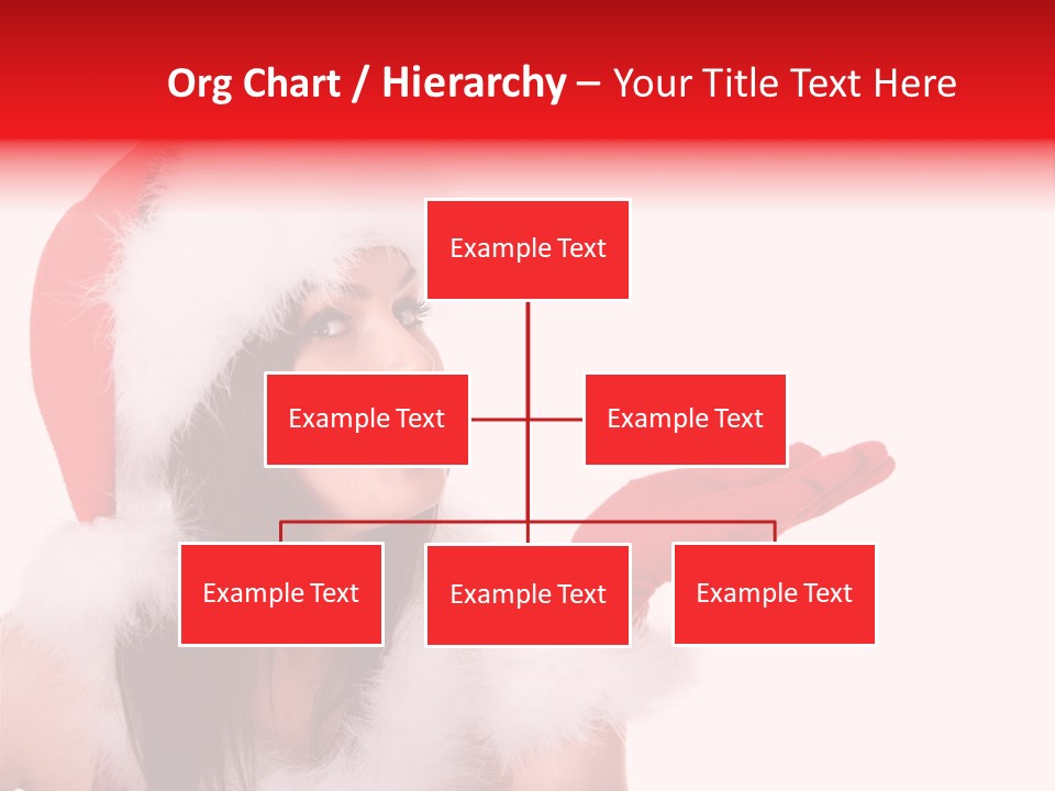 White Face Isolated PowerPoint Template