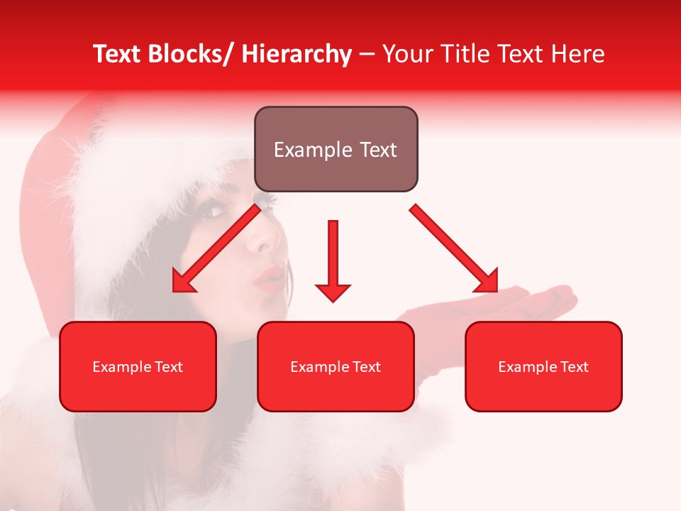 White Face Isolated PowerPoint Template
