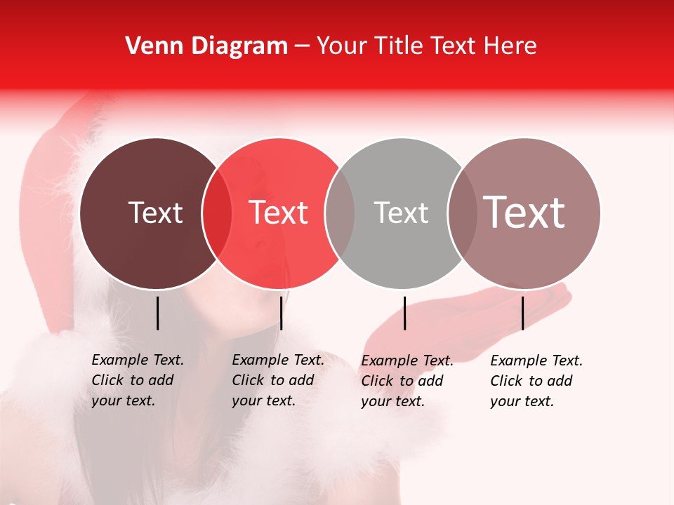 White Face Isolated PowerPoint Template