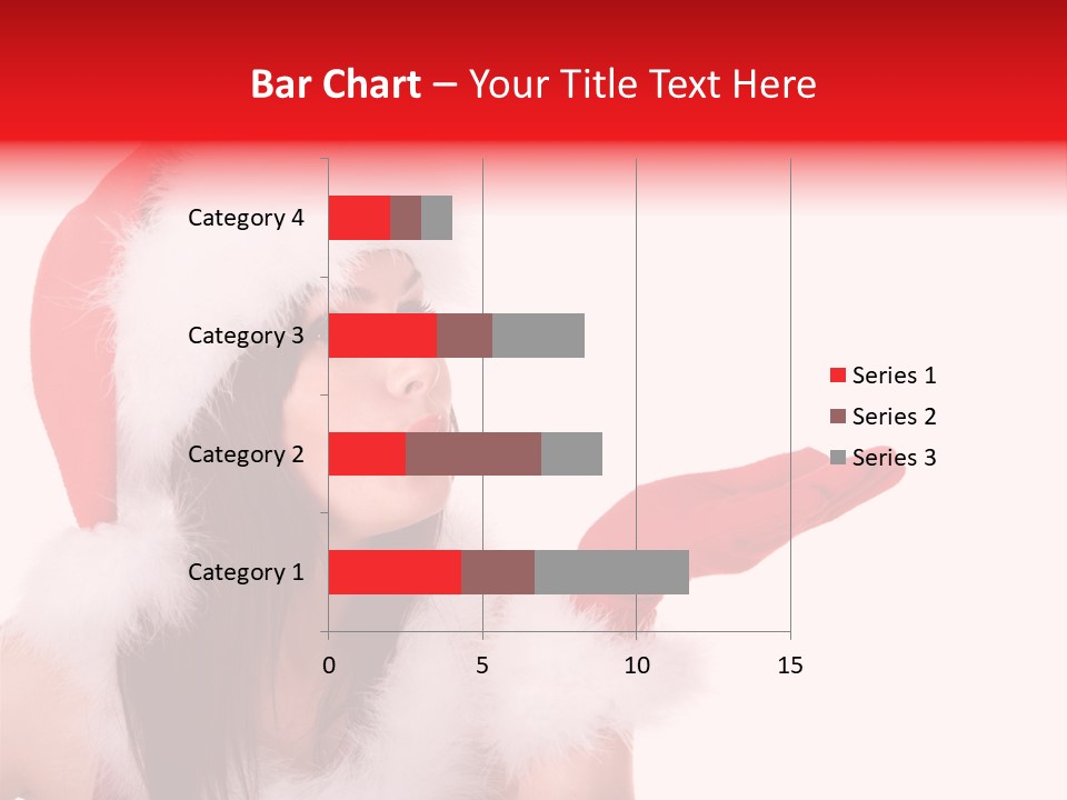 White Face Isolated PowerPoint Template