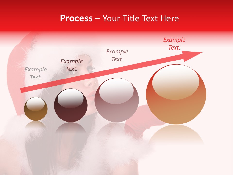 White Face Isolated PowerPoint Template