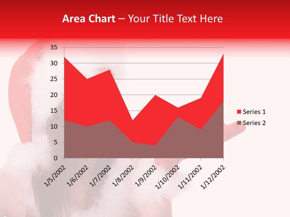 White Face Isolated PowerPoint Template