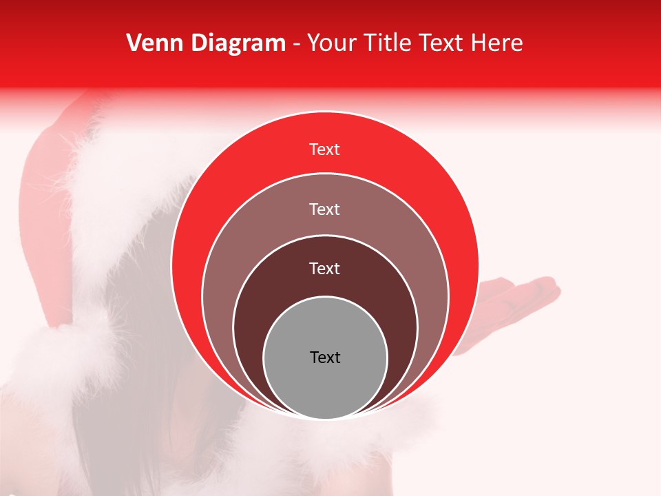White Face Isolated PowerPoint Template