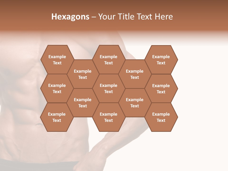 Male Wild White PowerPoint Template