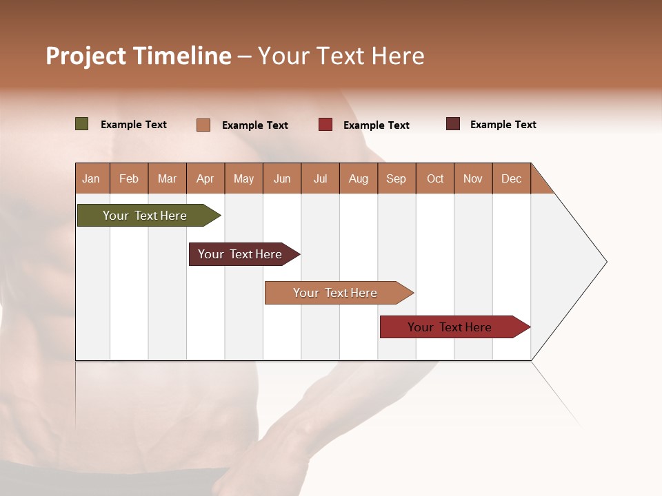 Male Wild White PowerPoint Template