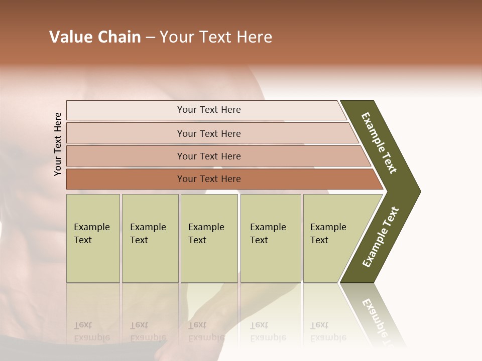 Male Wild White PowerPoint Template