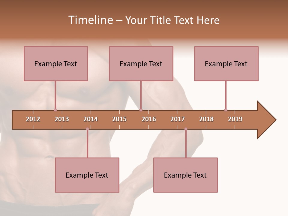 Male Wild White PowerPoint Template