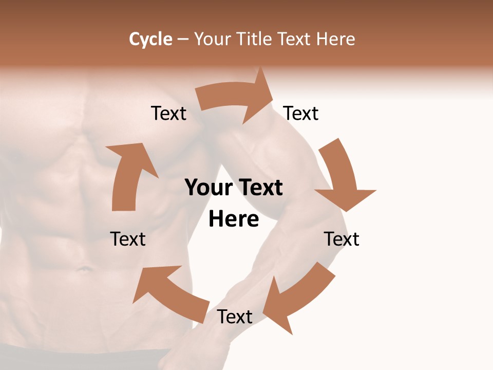 Male Wild White PowerPoint Template