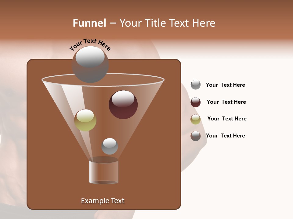 Male Wild White PowerPoint Template