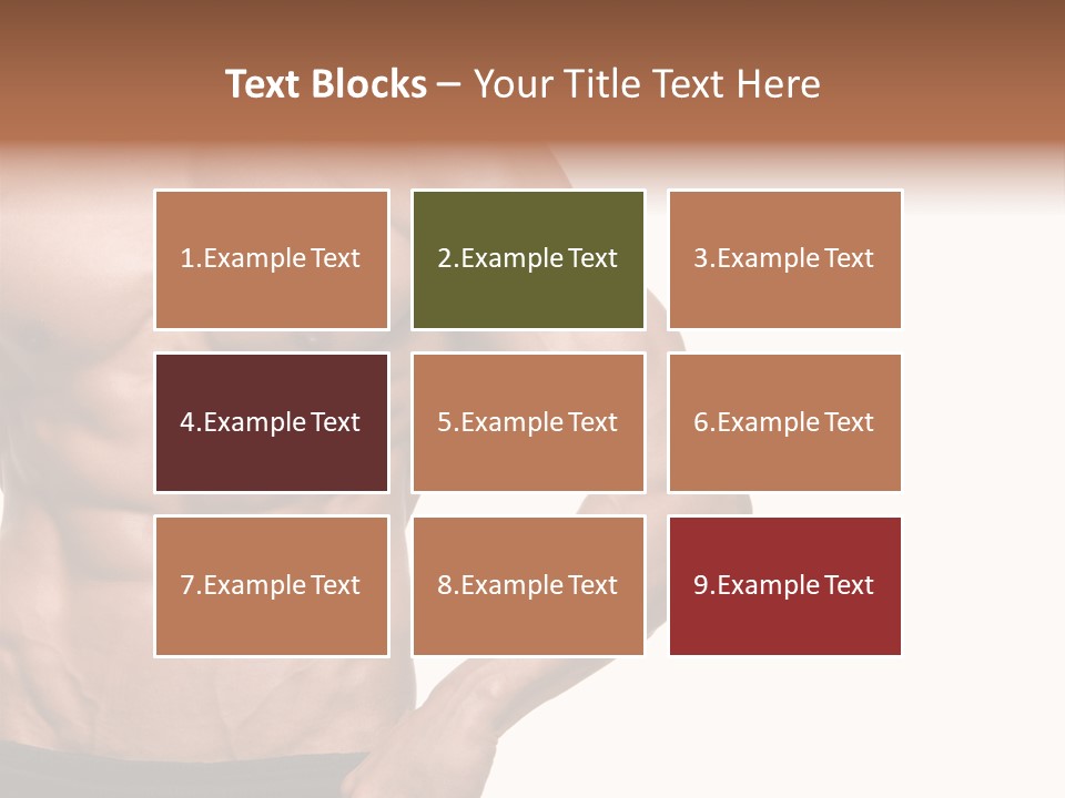 Male Wild White PowerPoint Template