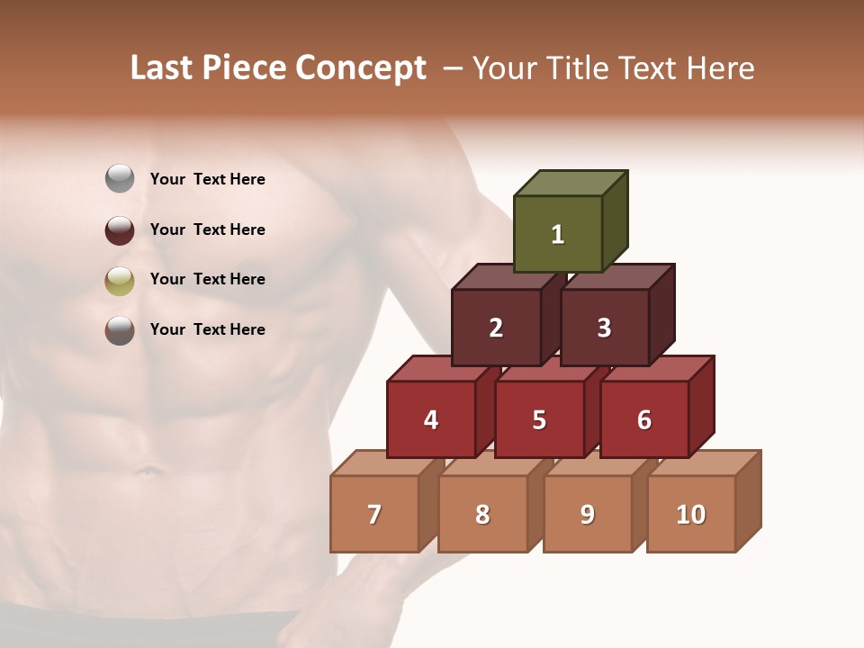 Male Wild White PowerPoint Template