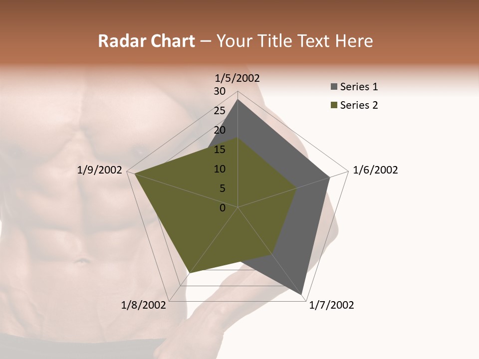 Male Wild White PowerPoint Template