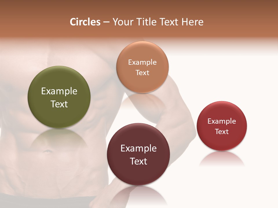 Male Wild White PowerPoint Template