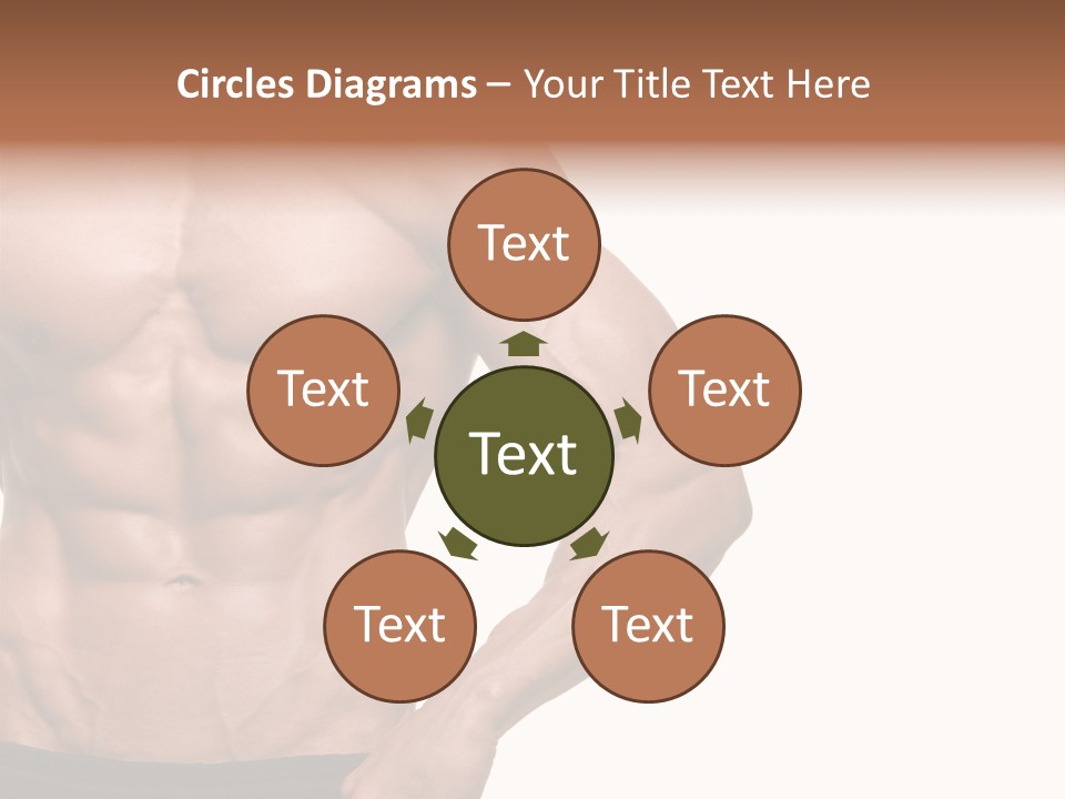 Male Wild White PowerPoint Template