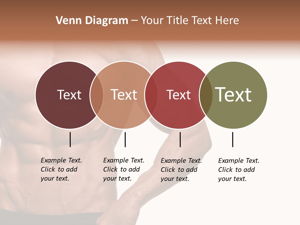 Male Wild White PowerPoint Template