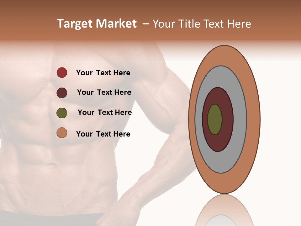 Male Wild White PowerPoint Template