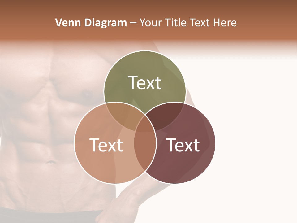 Male Wild White PowerPoint Template